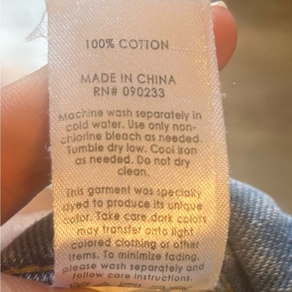 PacSun Light Blue Distressed Mom Jeans size 4 - Picture 6 of 6